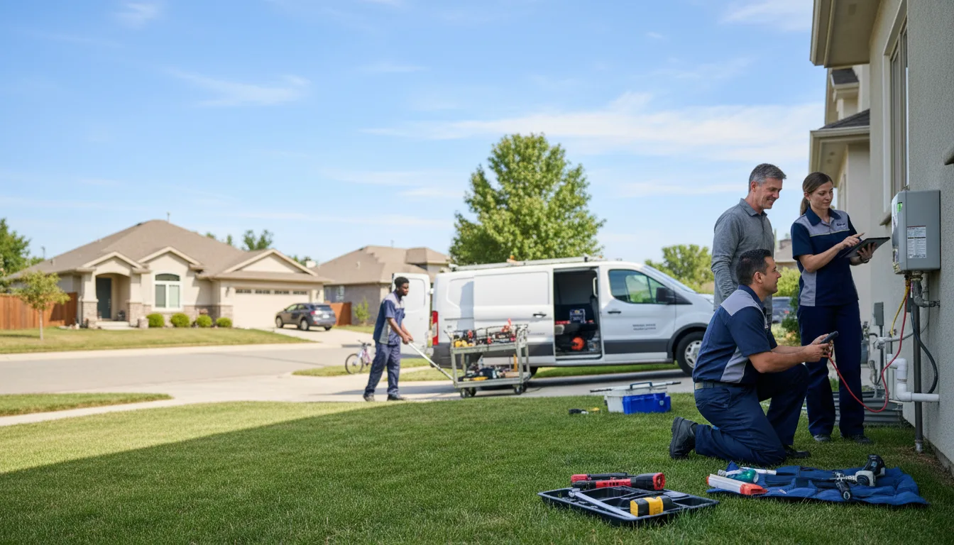 Tankless water heater service in Sterling, CT